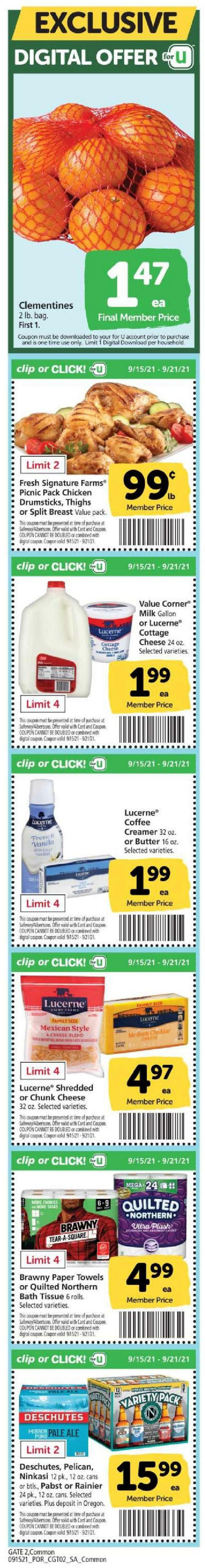 Albertsons Weekly Ad from September 15