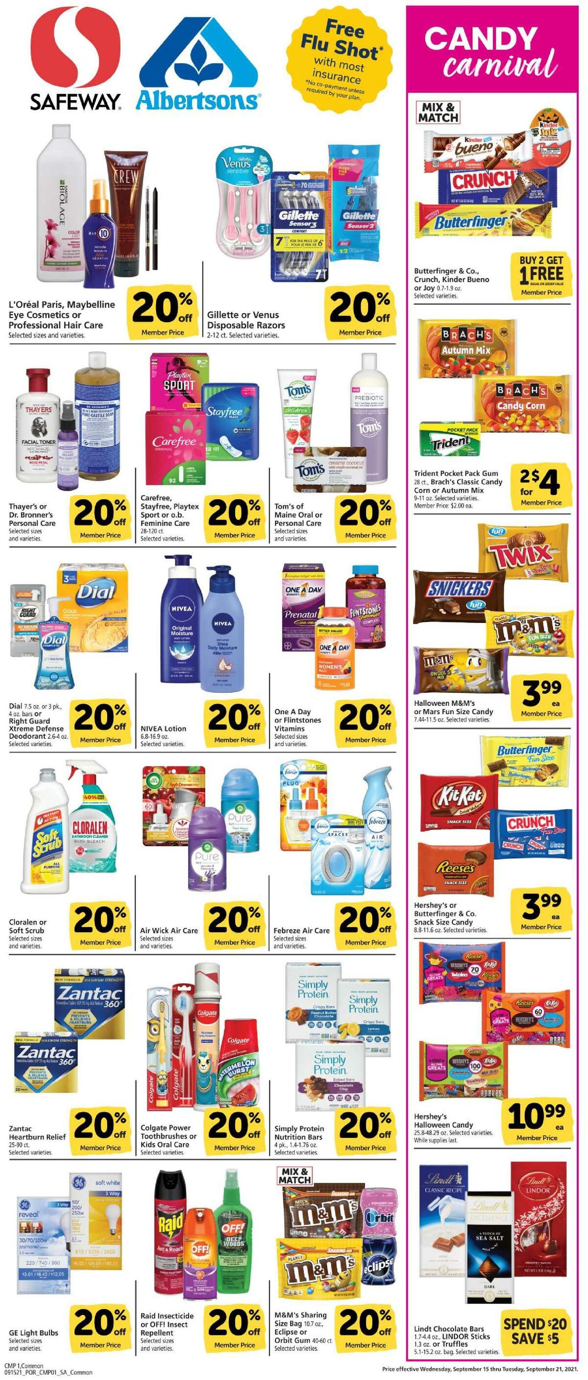 Albertsons Weekly Ad from September 15
