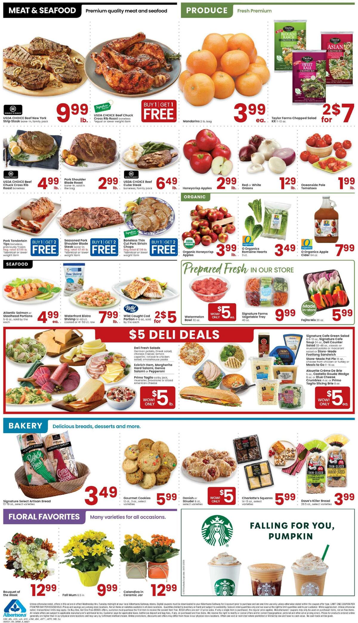 Albertsons Weekly Ad from September 29
