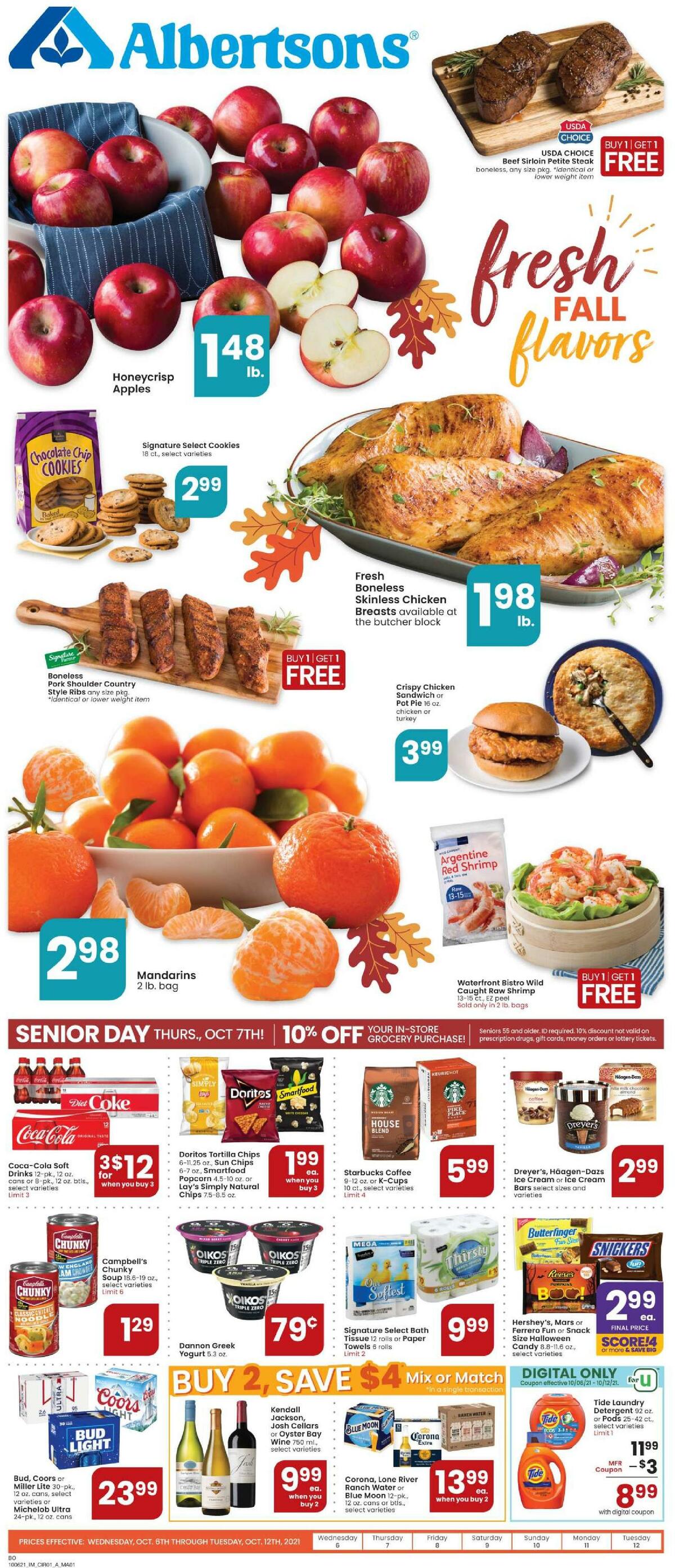 Albertsons Weekly Ad from October 6