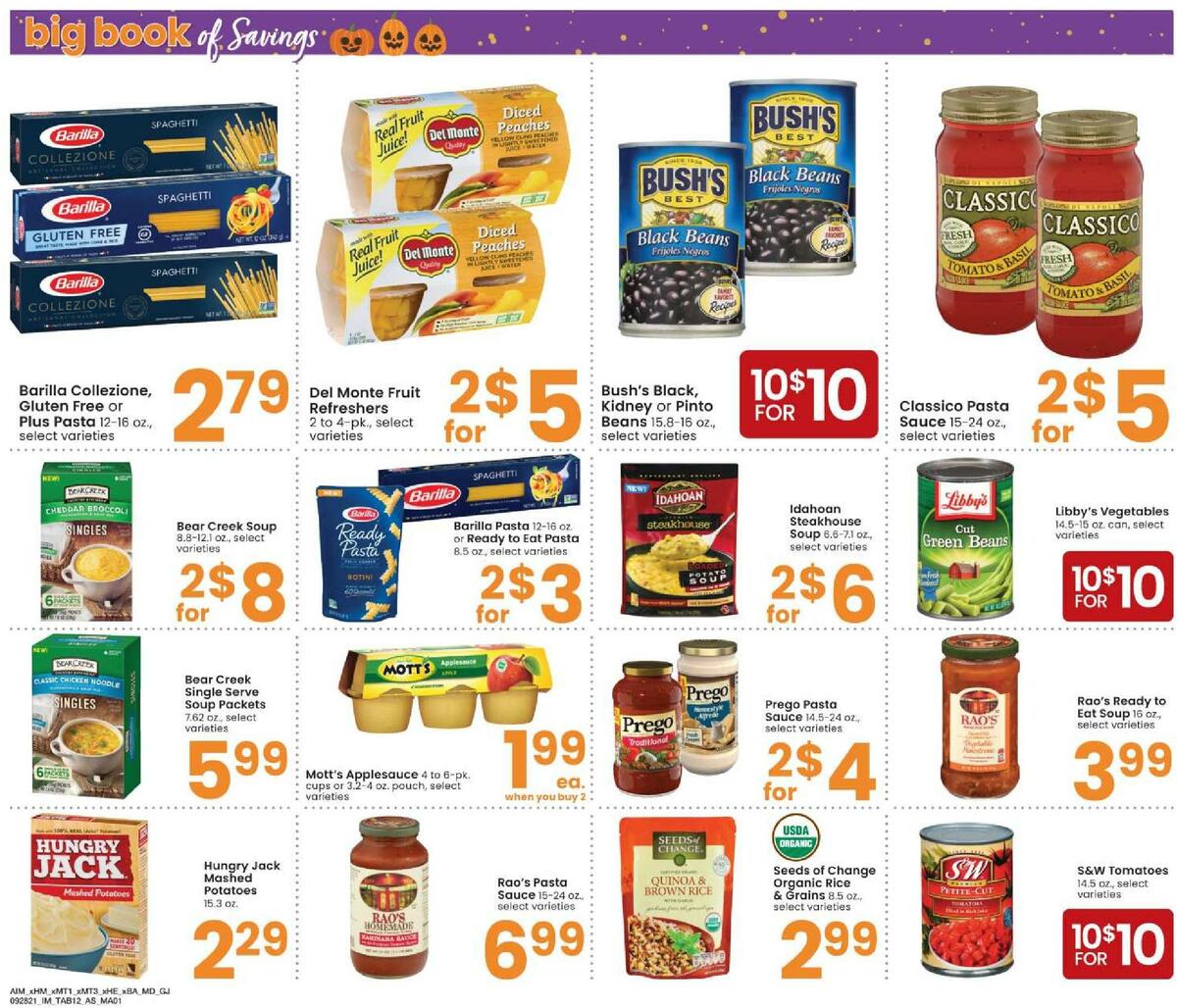 Albertsons Big Book of Savings Weekly Ad from September 28