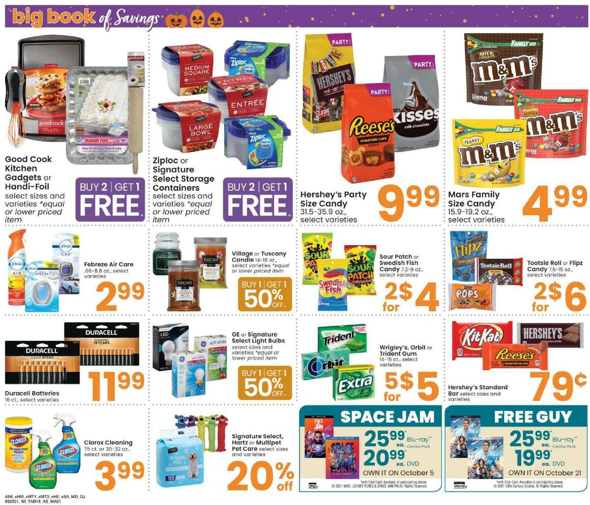 Albertsons Big Book of Savings Weekly Ad from September 28