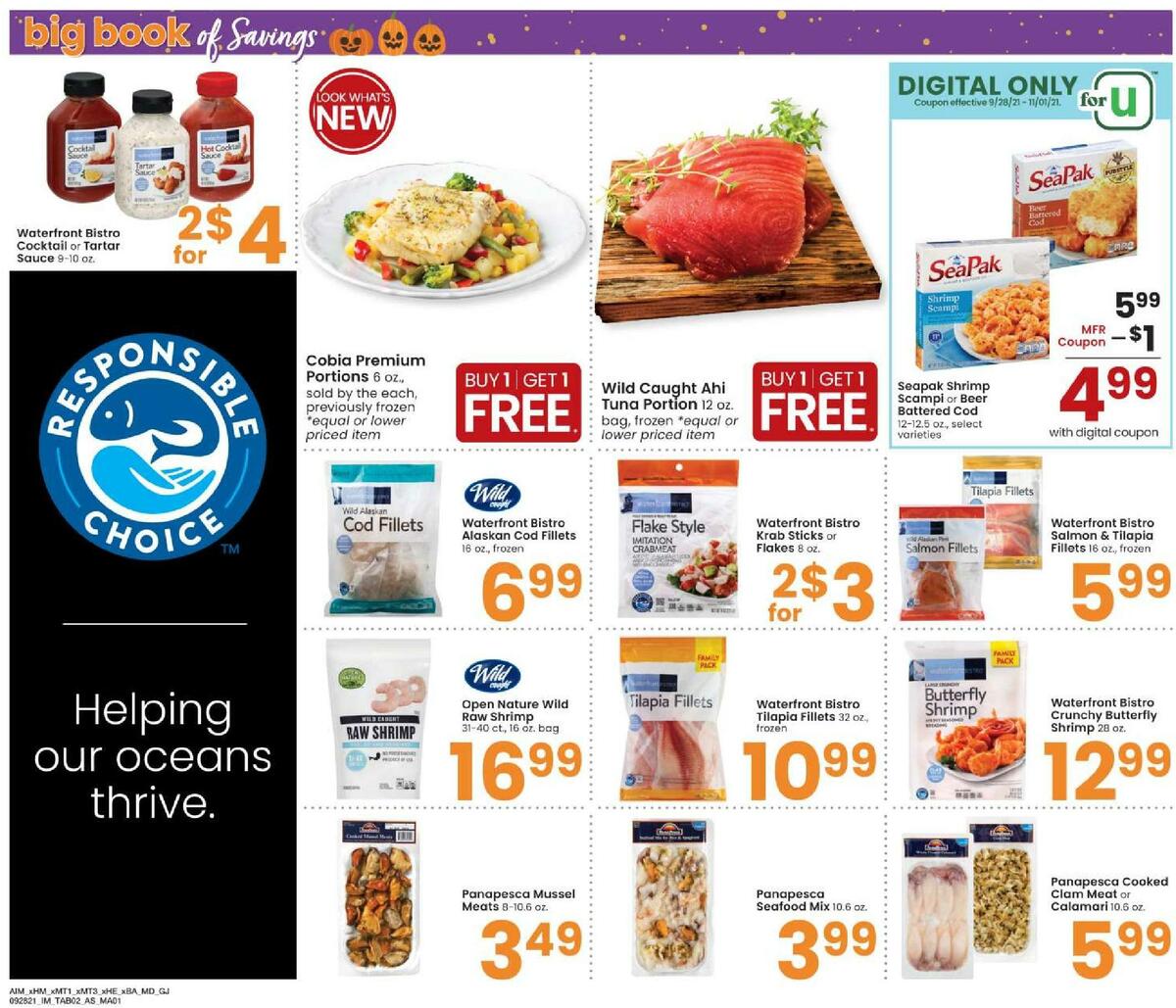 Albertsons Big Book of Savings Weekly Ad from September 28