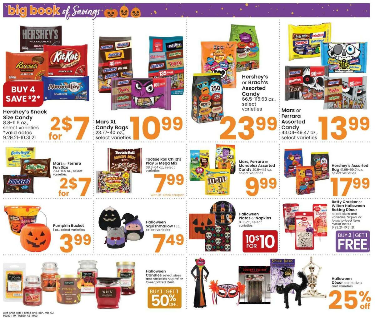 Albertsons Big Book of Savings Weekly Ad from September 28