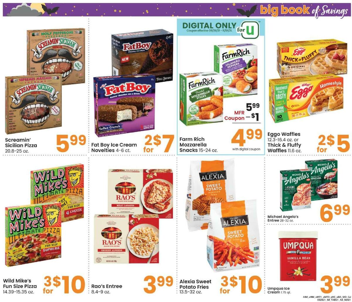 Albertsons Big Book of Savings Weekly Ad from September 28