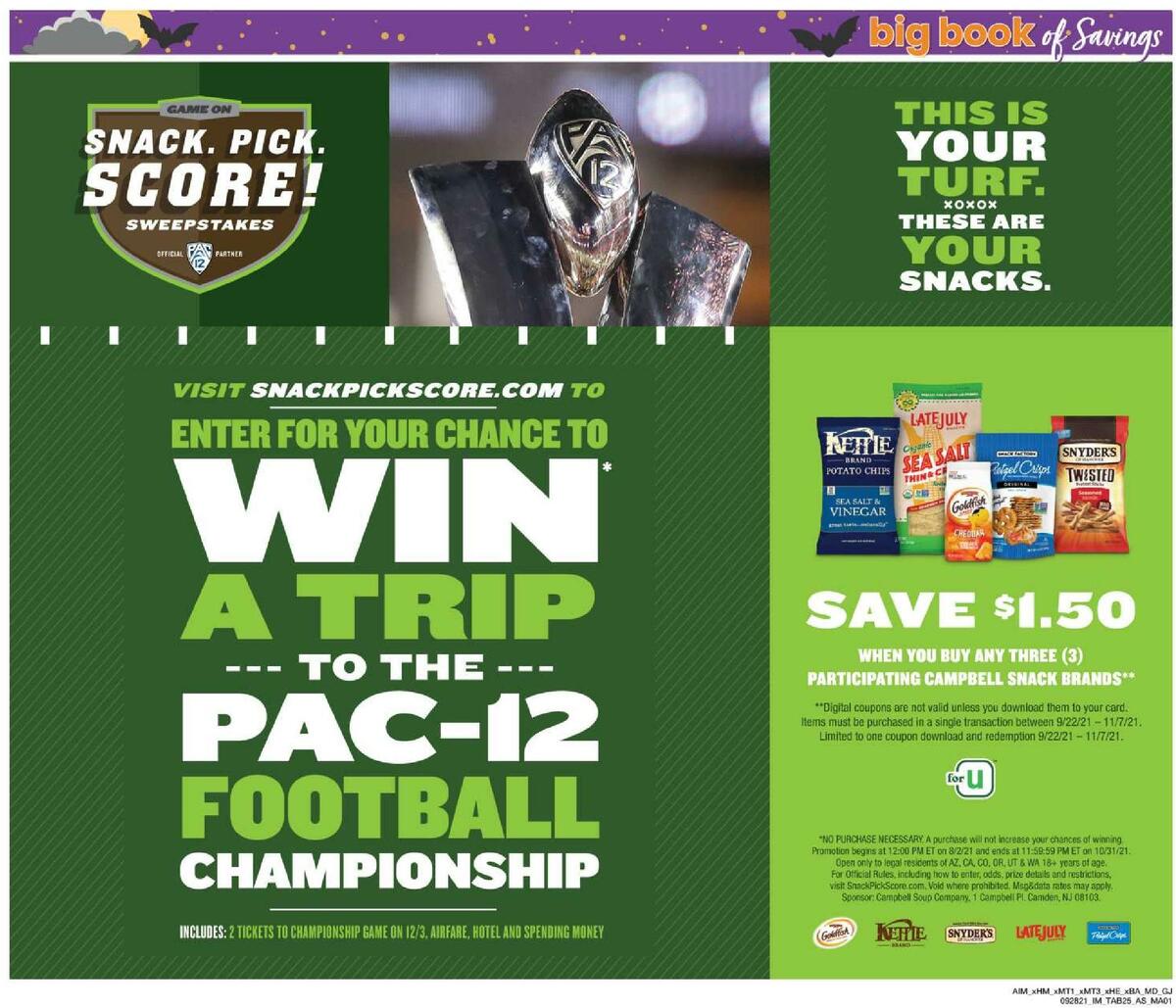 Albertsons Big Book of Savings Weekly Ad from September 28