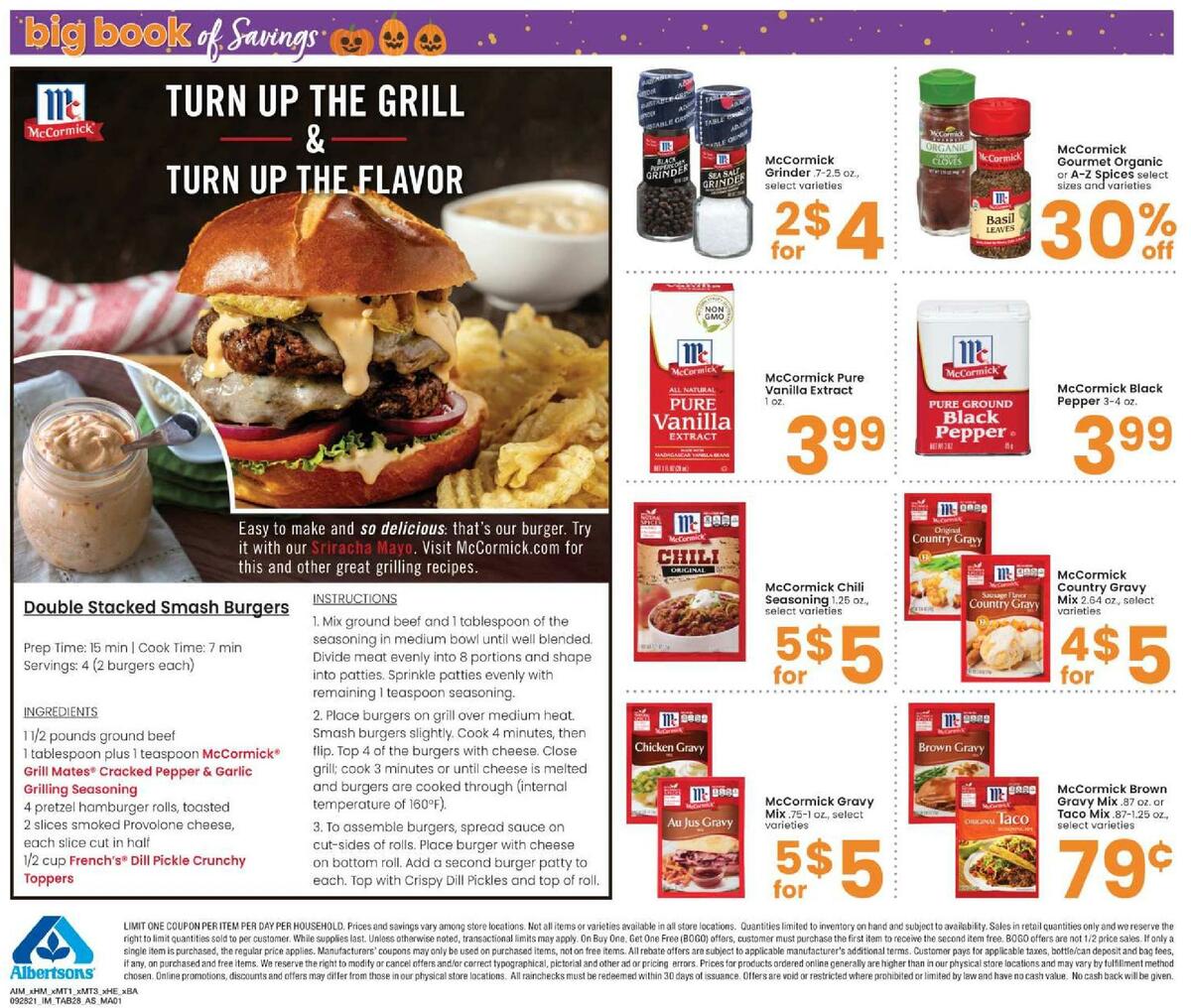 Albertsons Big Book of Savings Weekly Ad from September 28