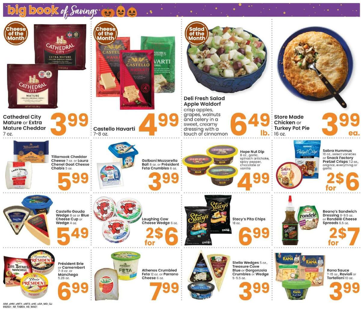 Albertsons Big Book of Savings Weekly Ad from September 28