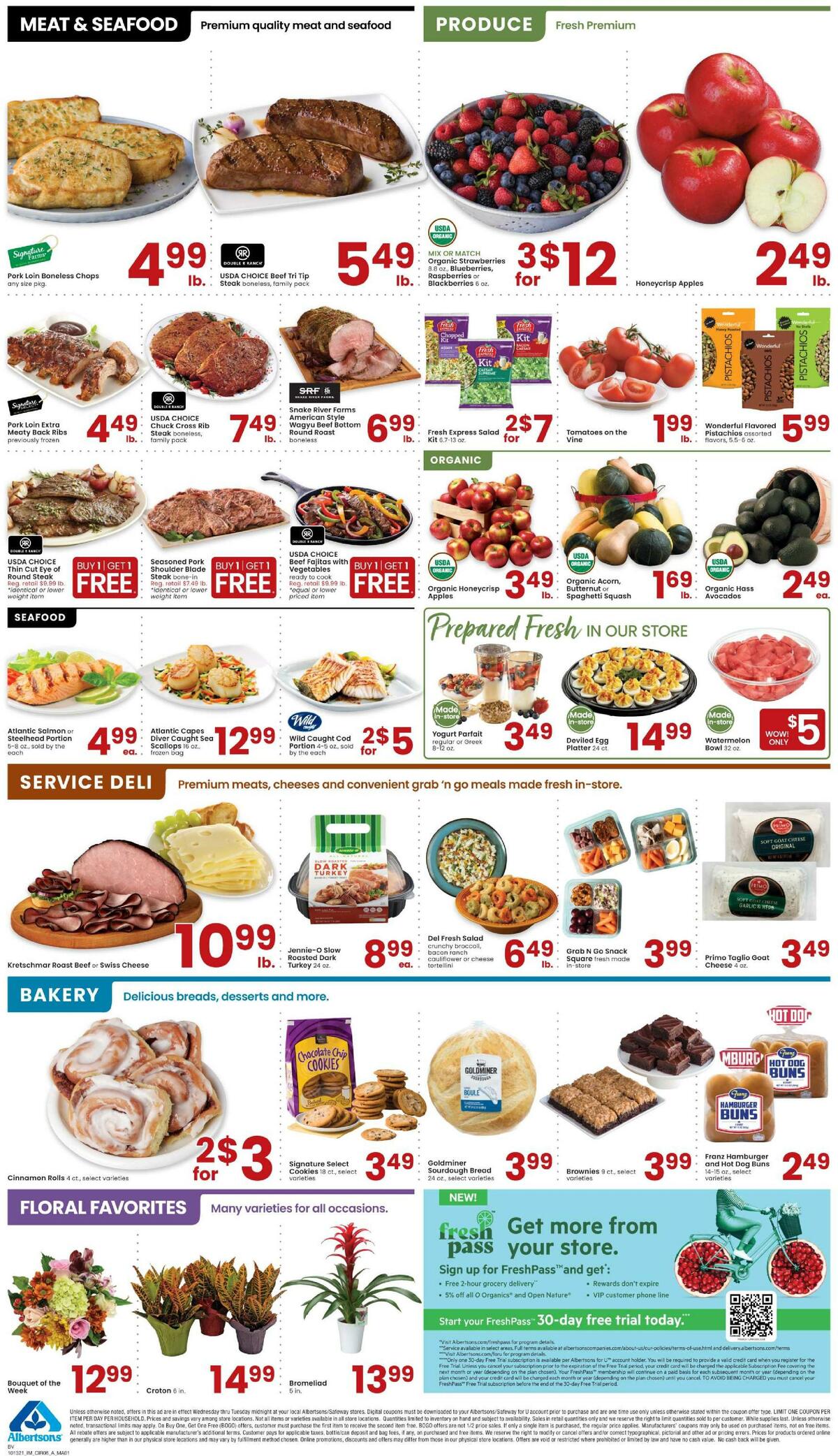 Albertsons Weekly Ad from October 13