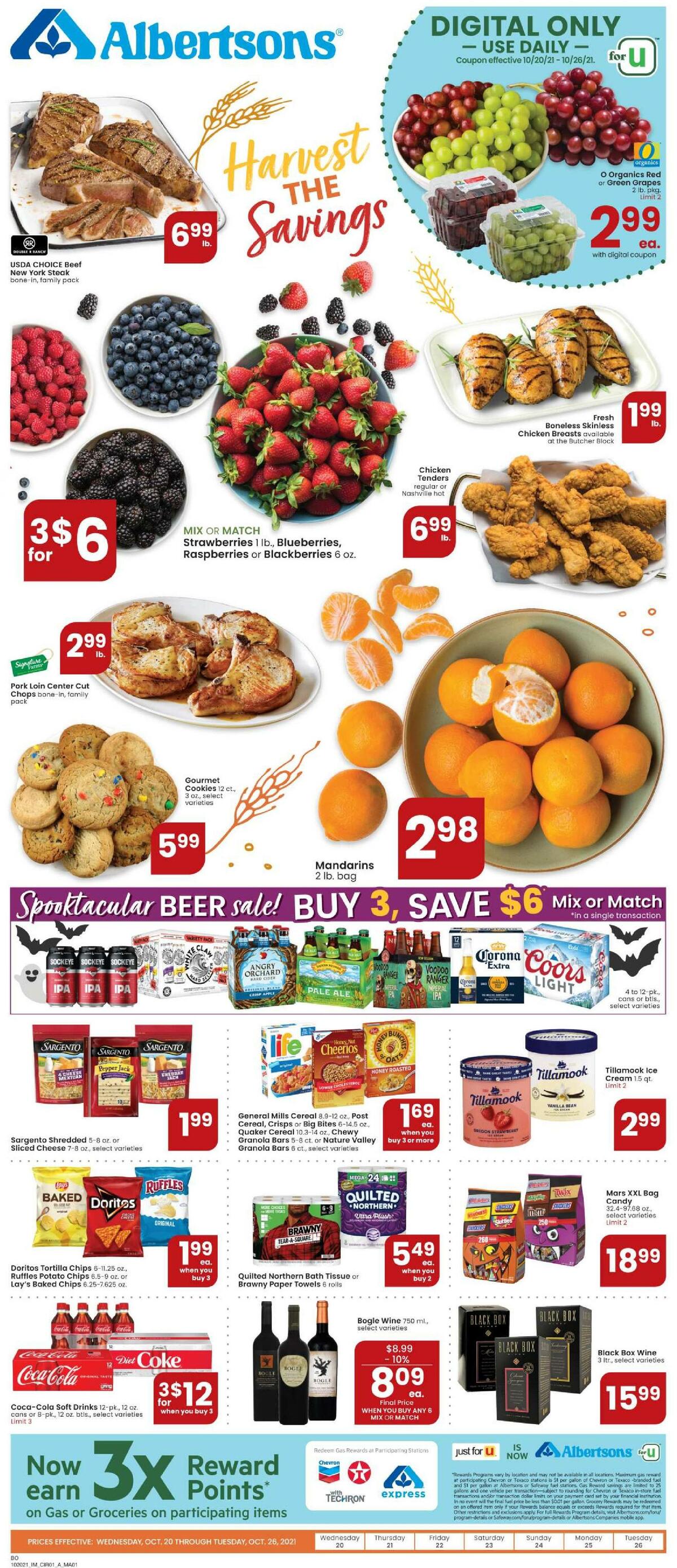 Albertsons Weekly Ad from October 20