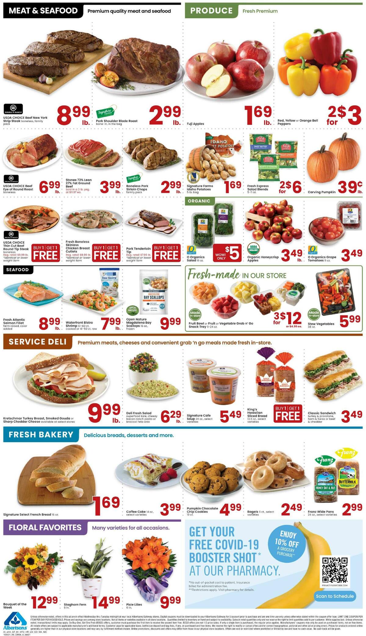 Albertsons Weekly Ad from October 20