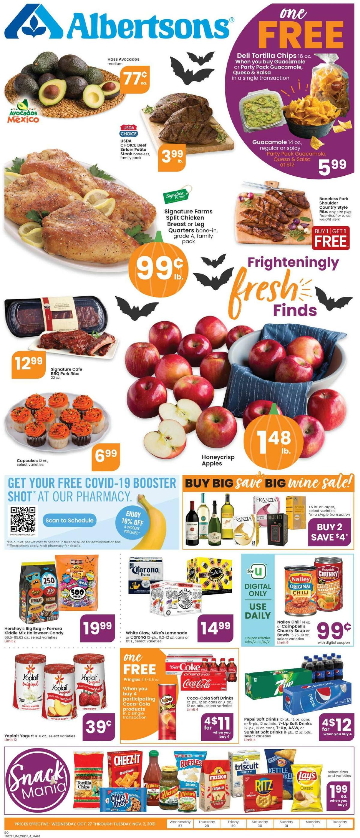 Albertsons Weekly Ad from October 27