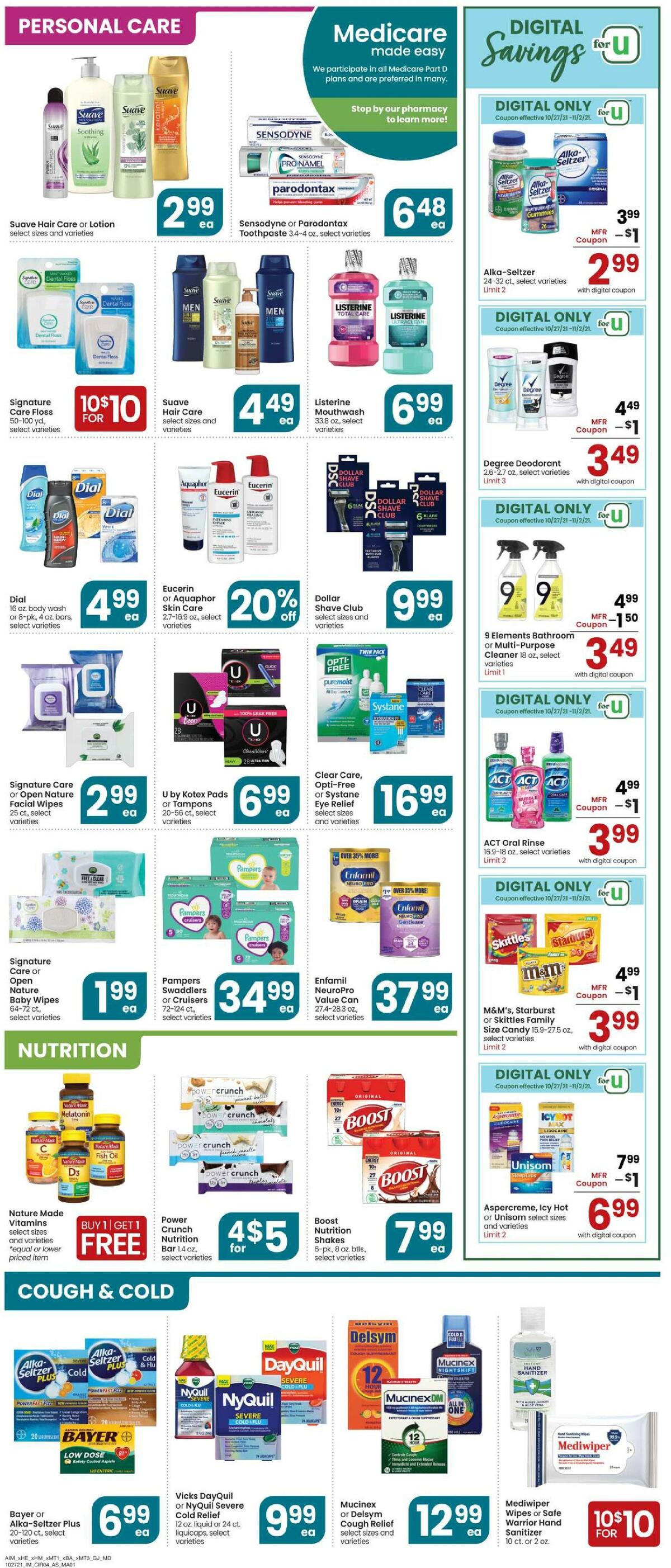 Albertsons Weekly Ad from October 27