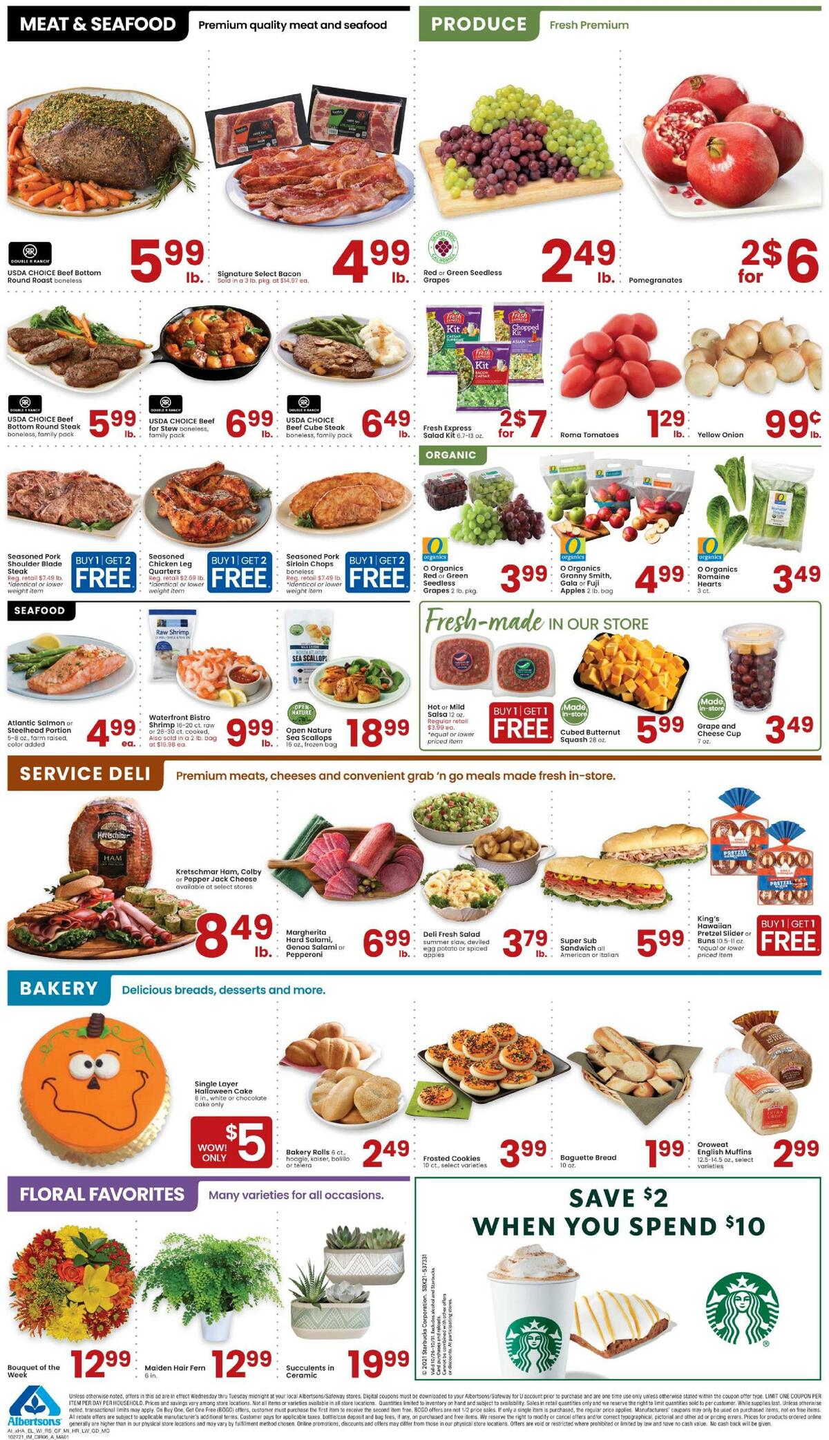 Albertsons Weekly Ad from October 27