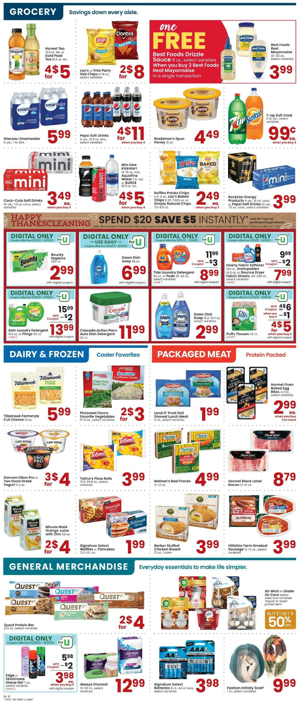 Albertsons Weekly Ad from November 3