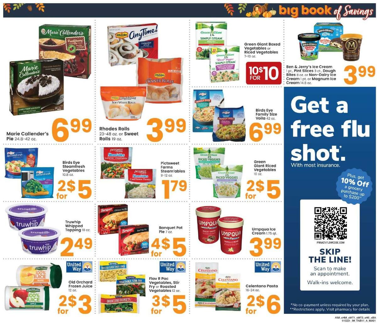 Albertsons Big Book of Savings Weekly Ad from November 2