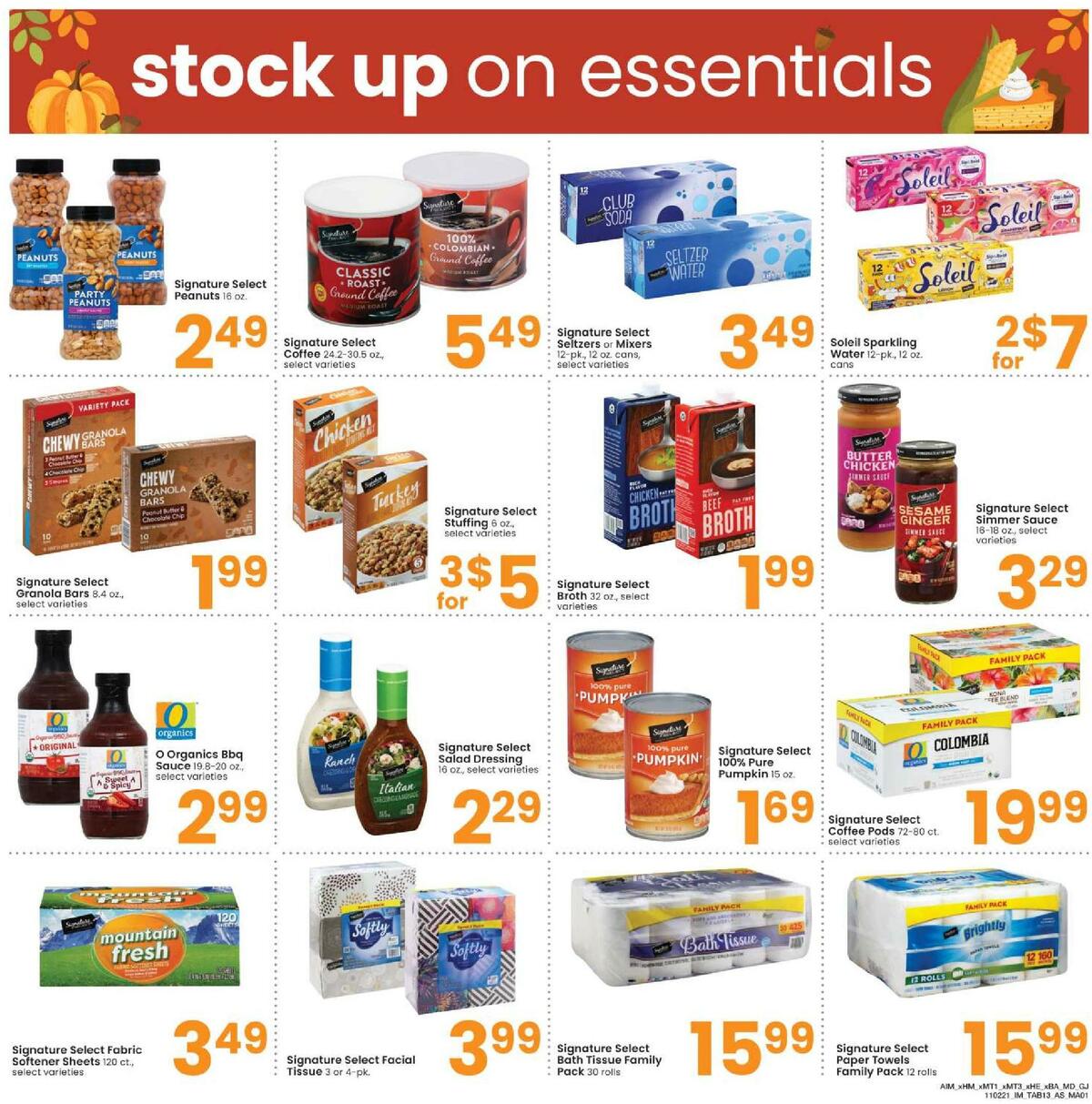 Albertsons Big Book of Savings Weekly Ad from November 2