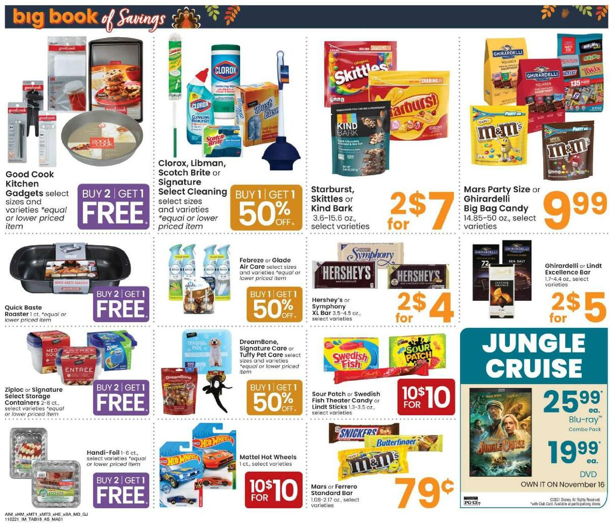 Albertsons Big Book of Savings Weekly Ad from November 2