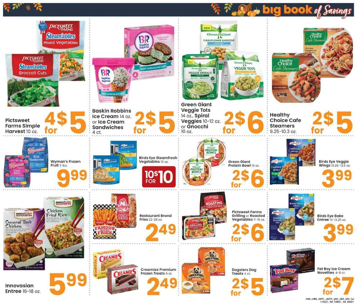 Albertsons Big Book of Savings Weekly Ad from November 2