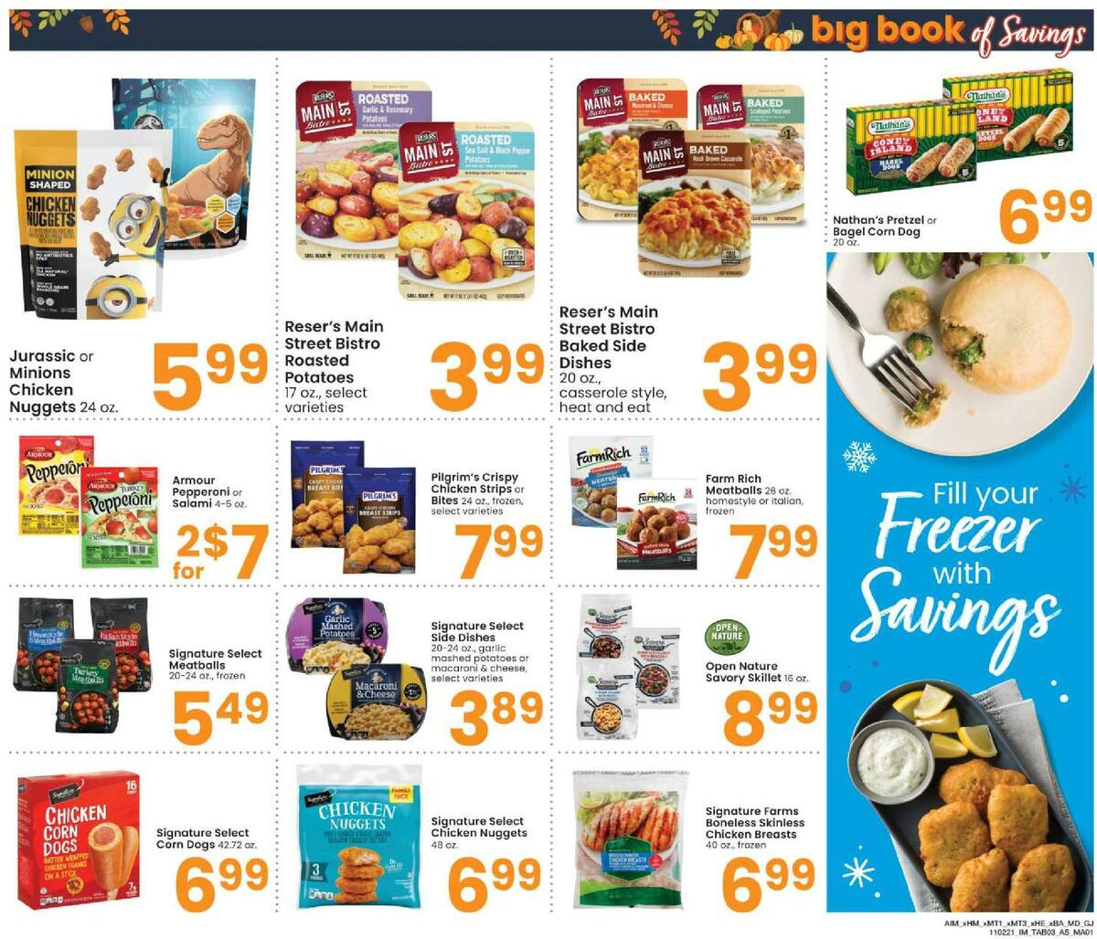 Albertsons Big Book of Savings Weekly Ad from November 2