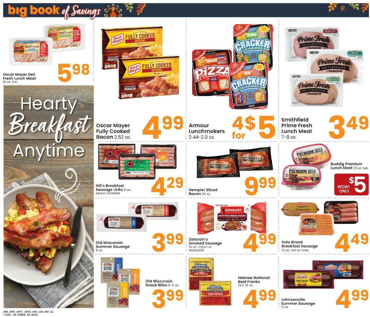 Albertsons Big Book of Savings Weekly Ad from November 2