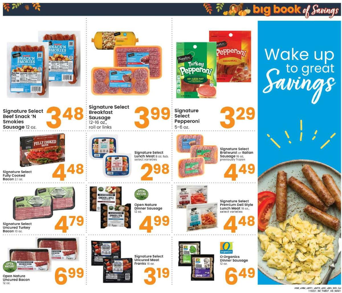 Albertsons Big Book of Savings Weekly Ad from November 2