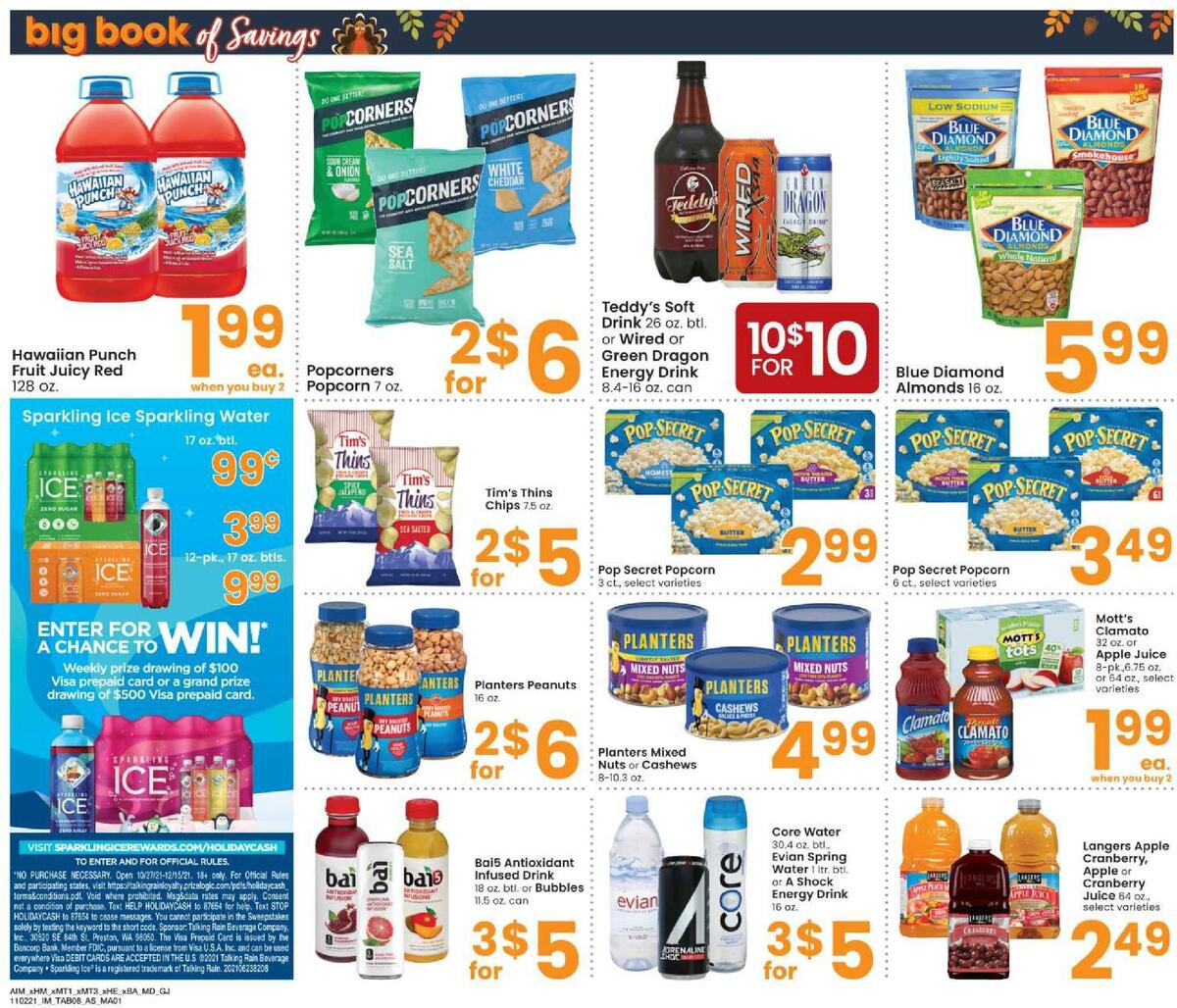 Albertsons Big Book of Savings Weekly Ad from November 2