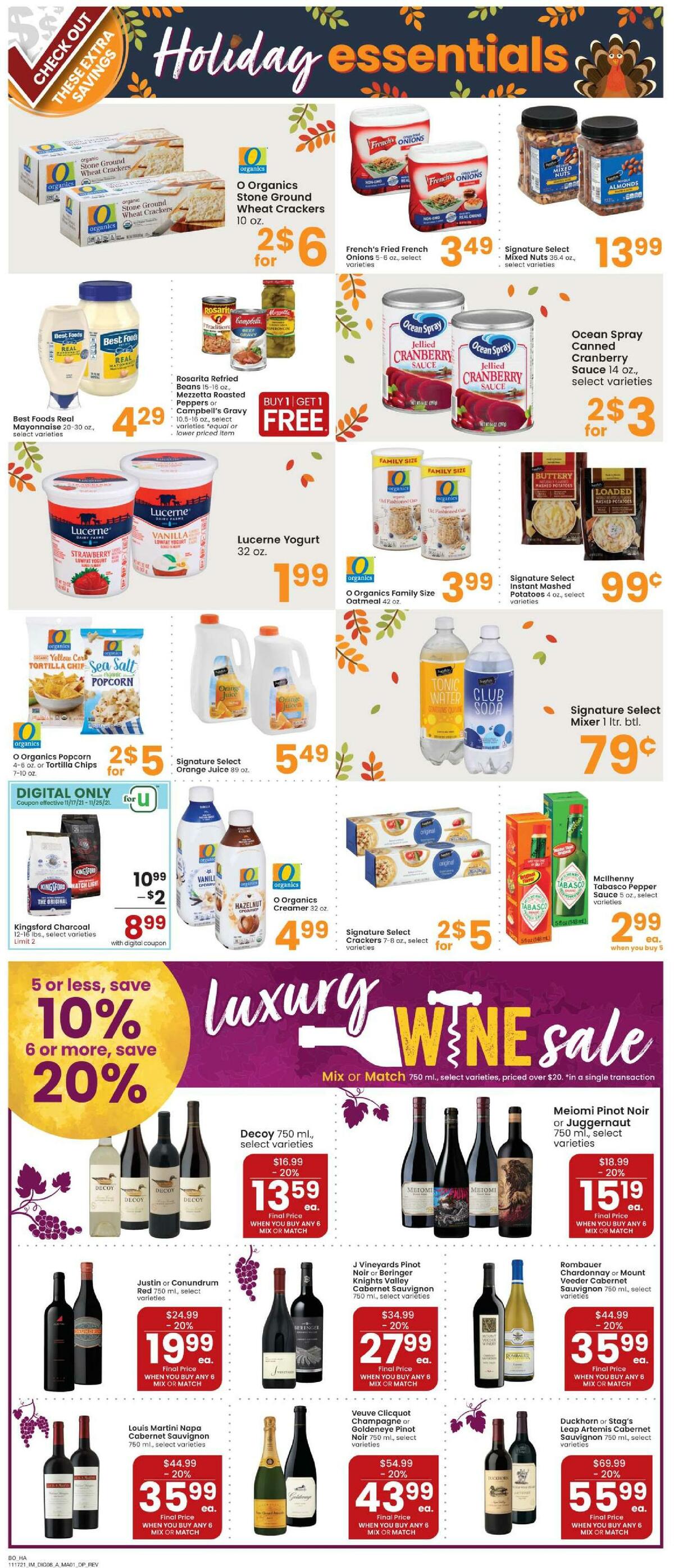 Albertsons Weekly Ad from November 17
