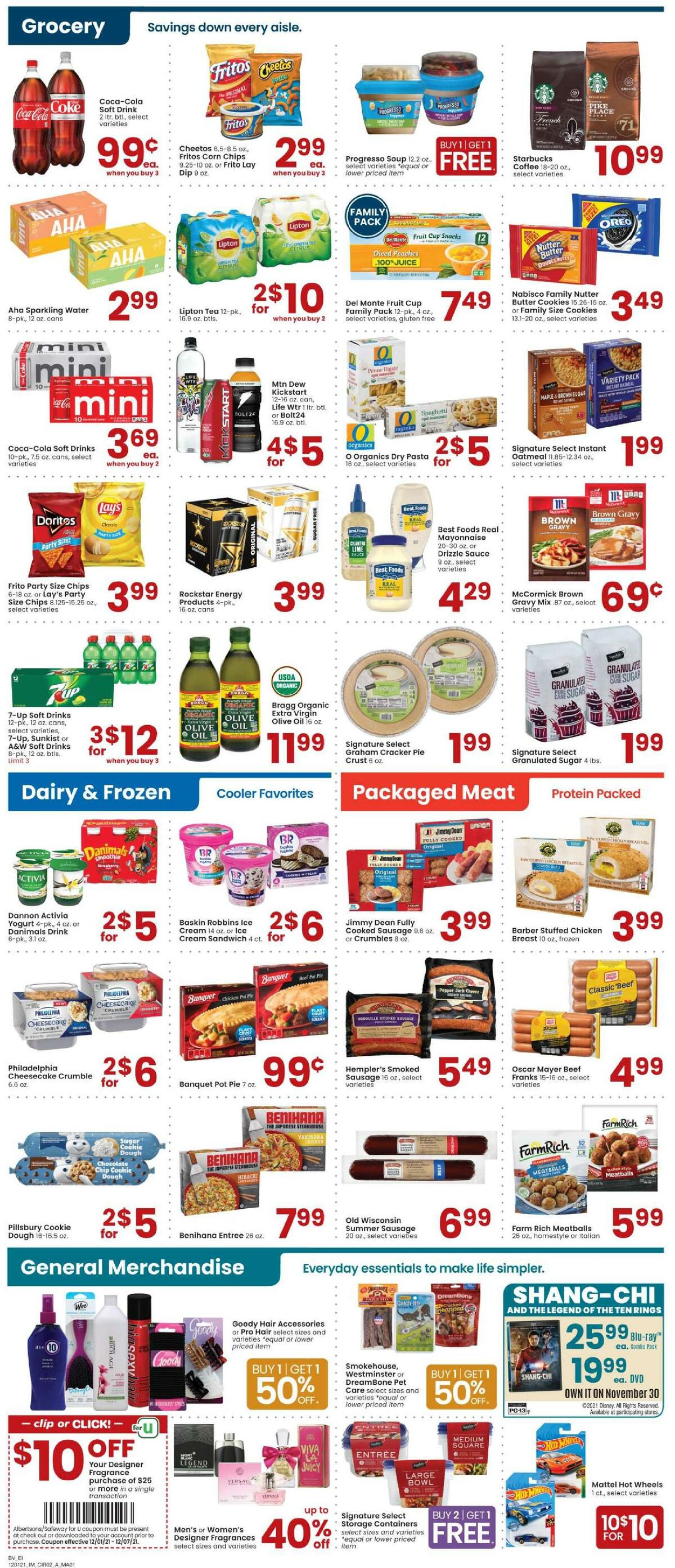 Albertsons Weekly Ad from December 1