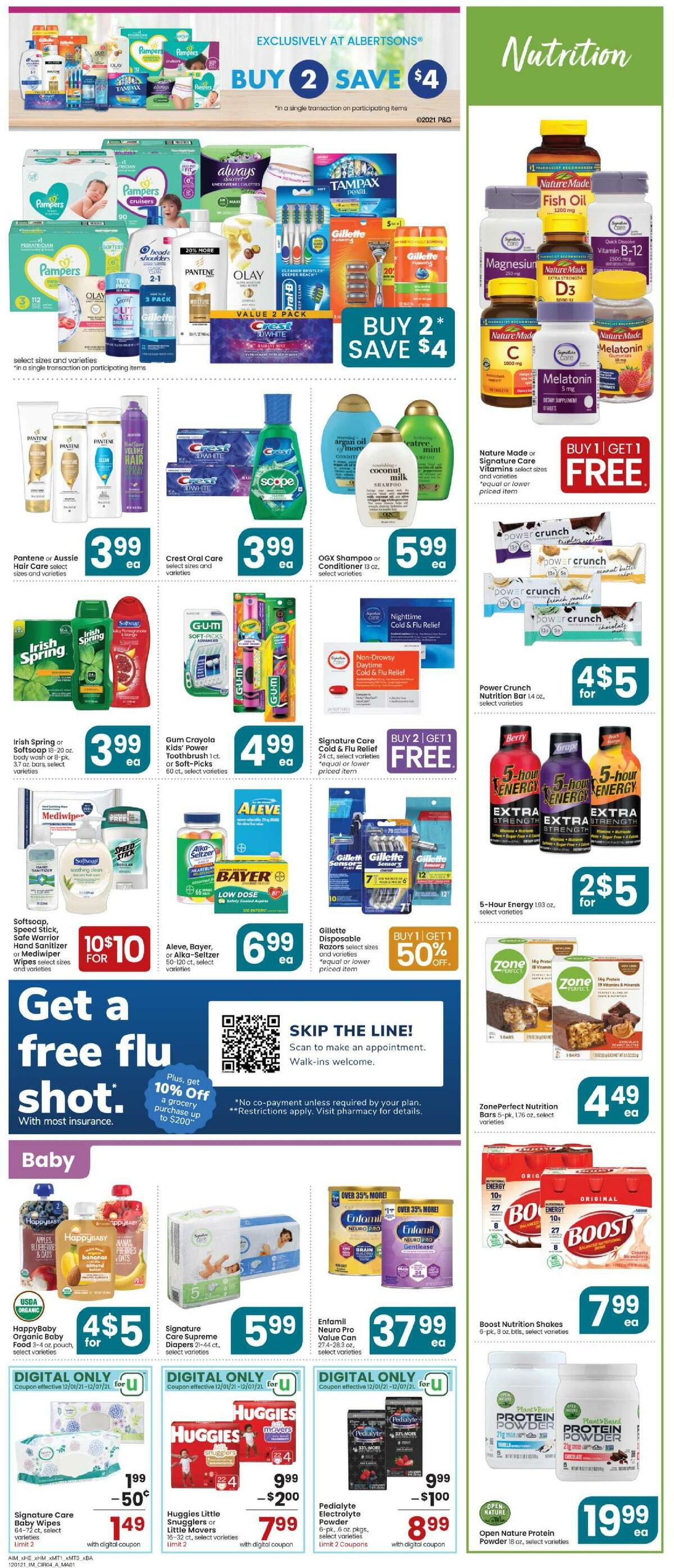 Albertsons Weekly Ad from December 1