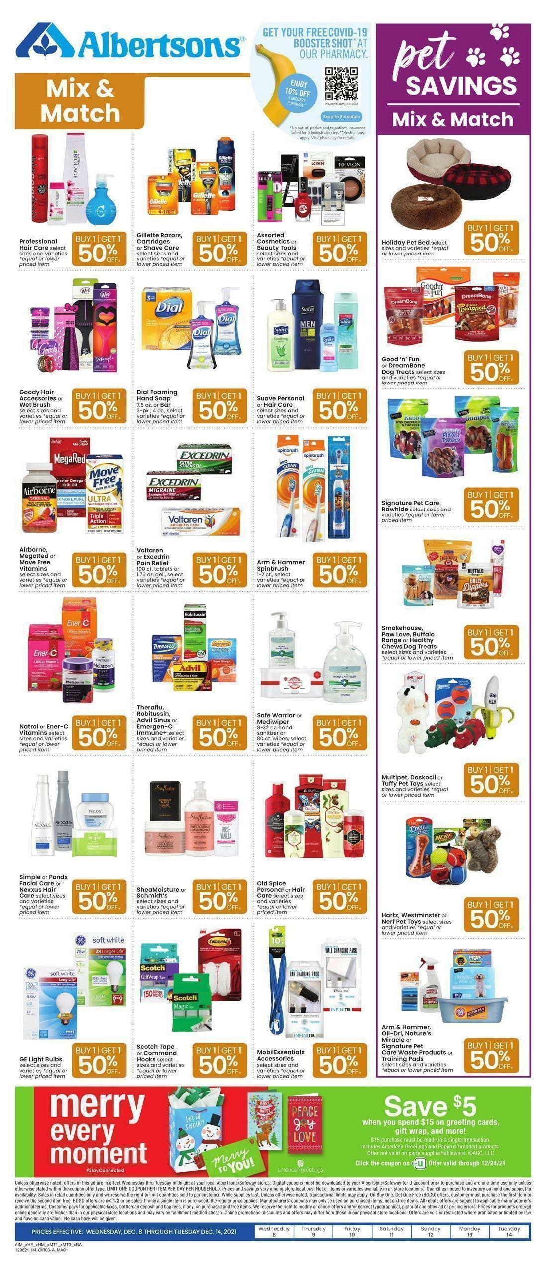 Albertsons Weekly Ad from December 8