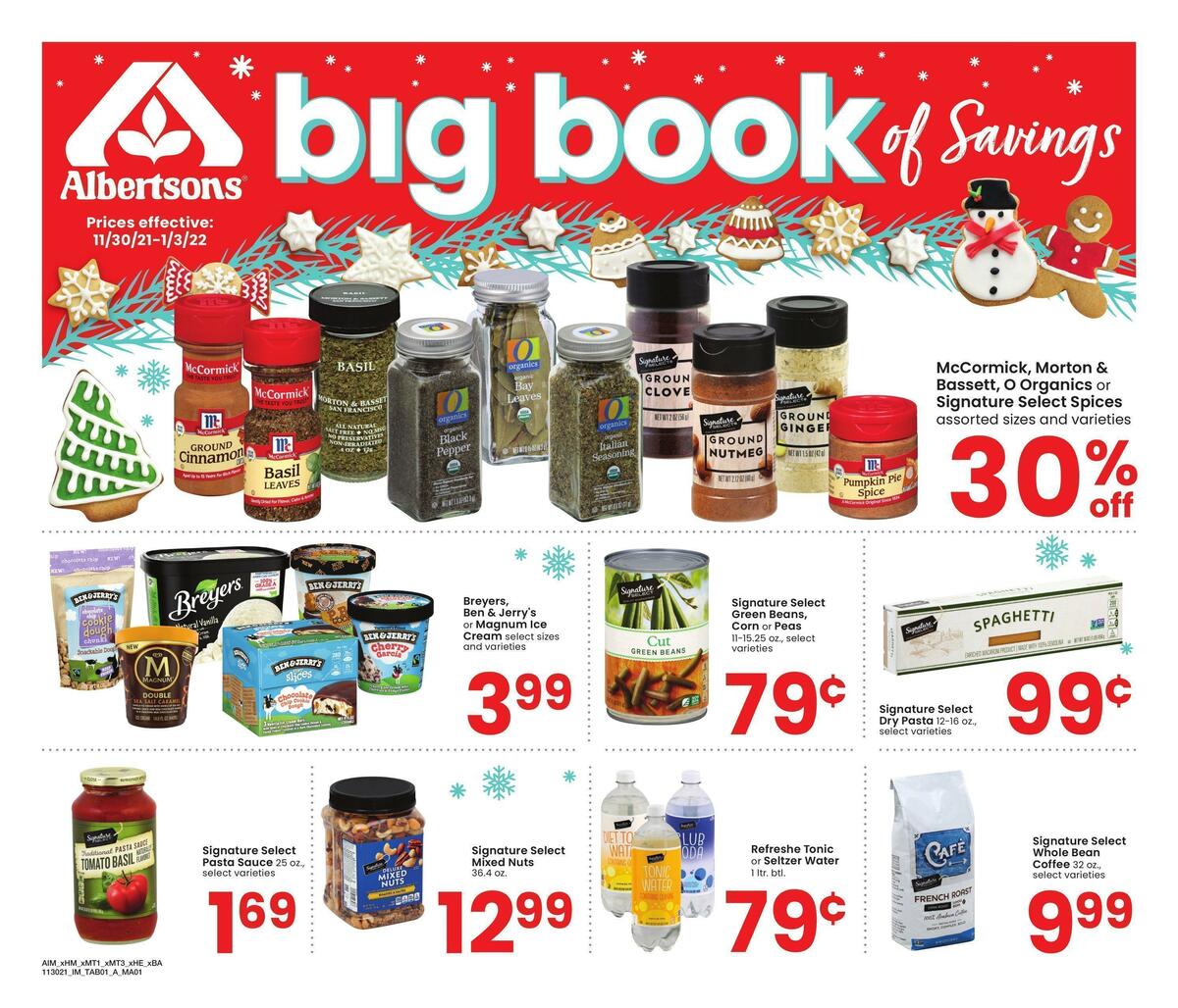 Albertsons Big Book of Savings Weekly Ad from November 30