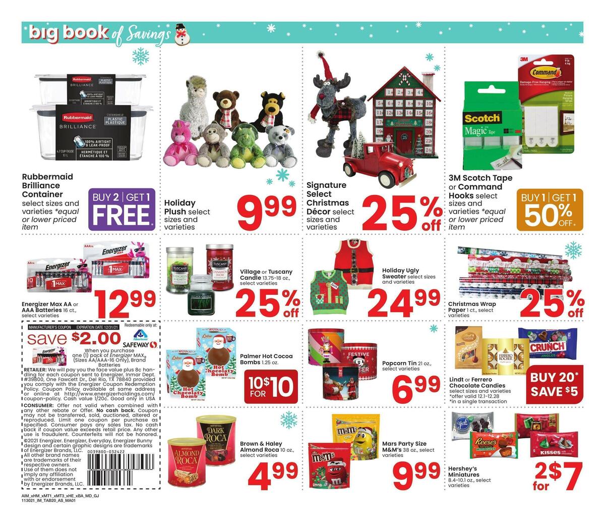 Albertsons Big Book of Savings Weekly Ad from November 30