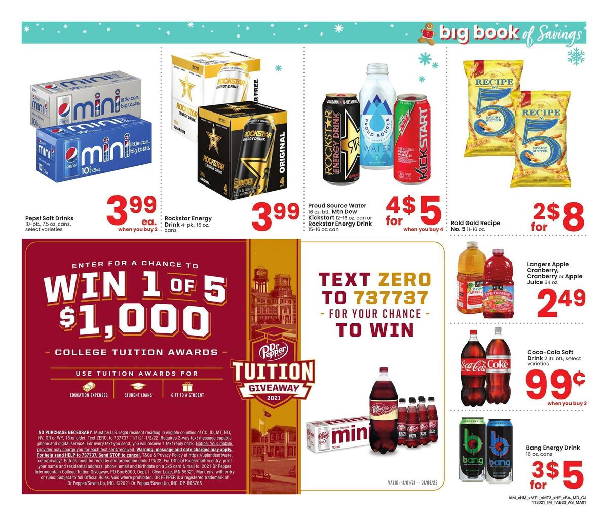 Albertsons Big Book of Savings Weekly Ad from November 30