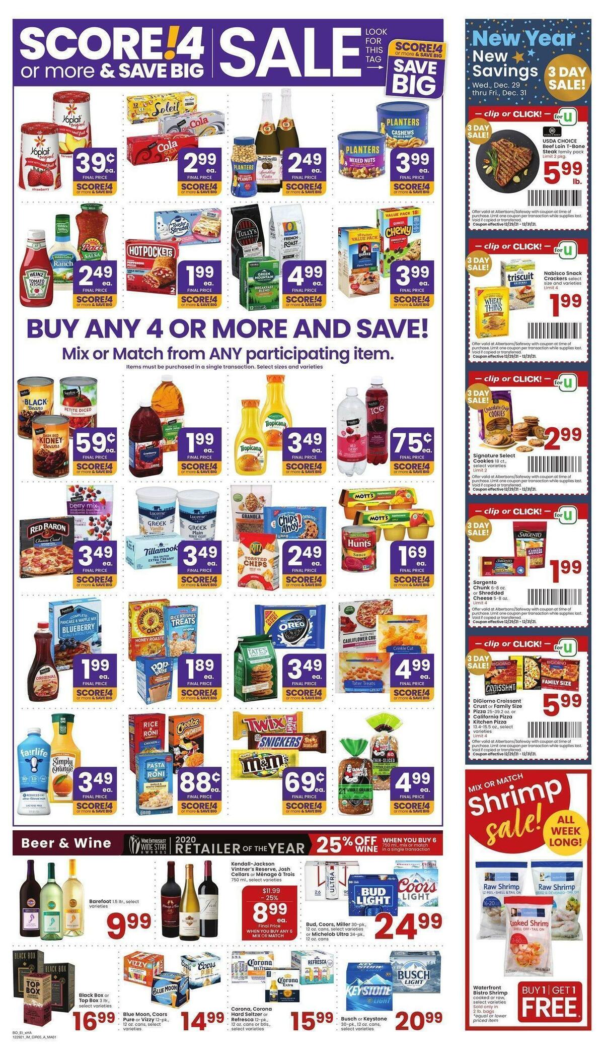 Albertsons Weekly Ad from December 29