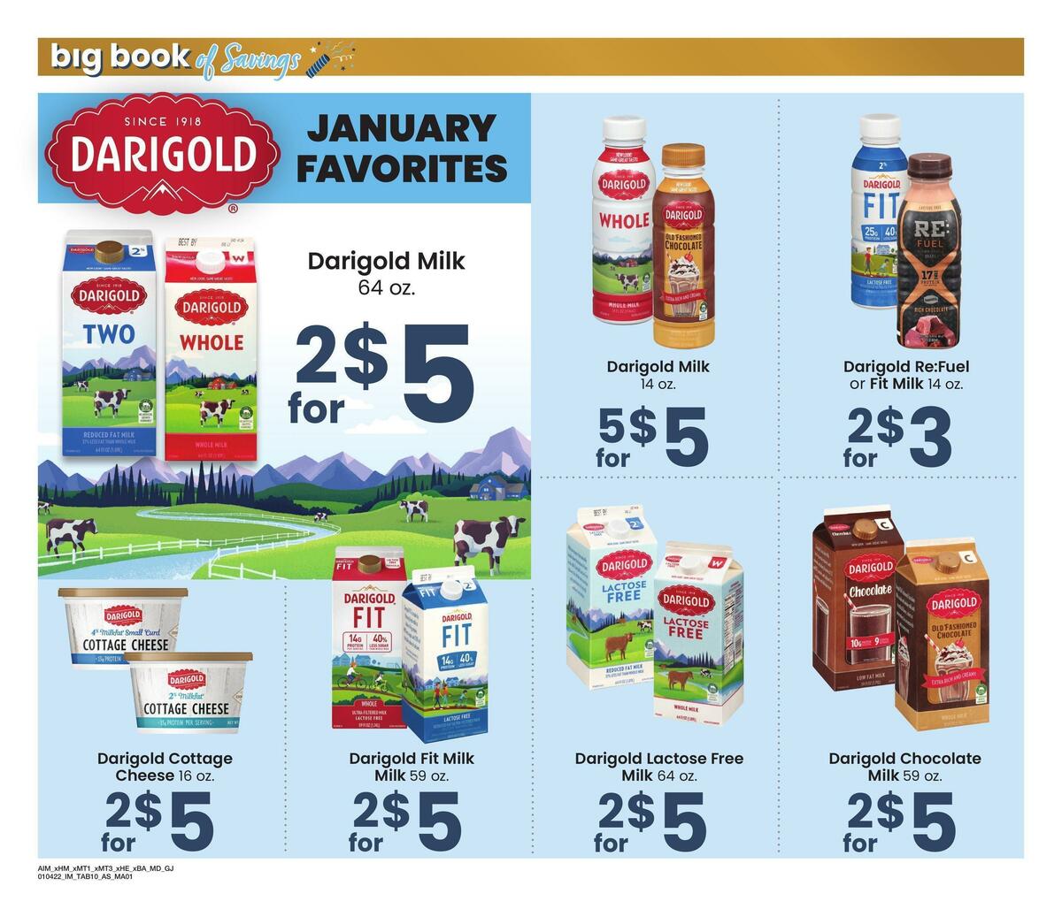 Albertsons Big Book of Savings Weekly Ad from January 4
