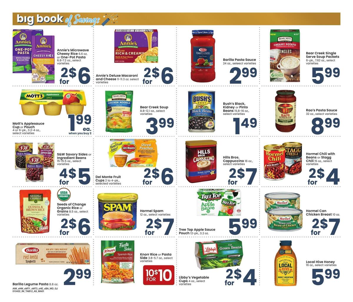Albertsons Big Book of Savings Weekly Ad from January 4