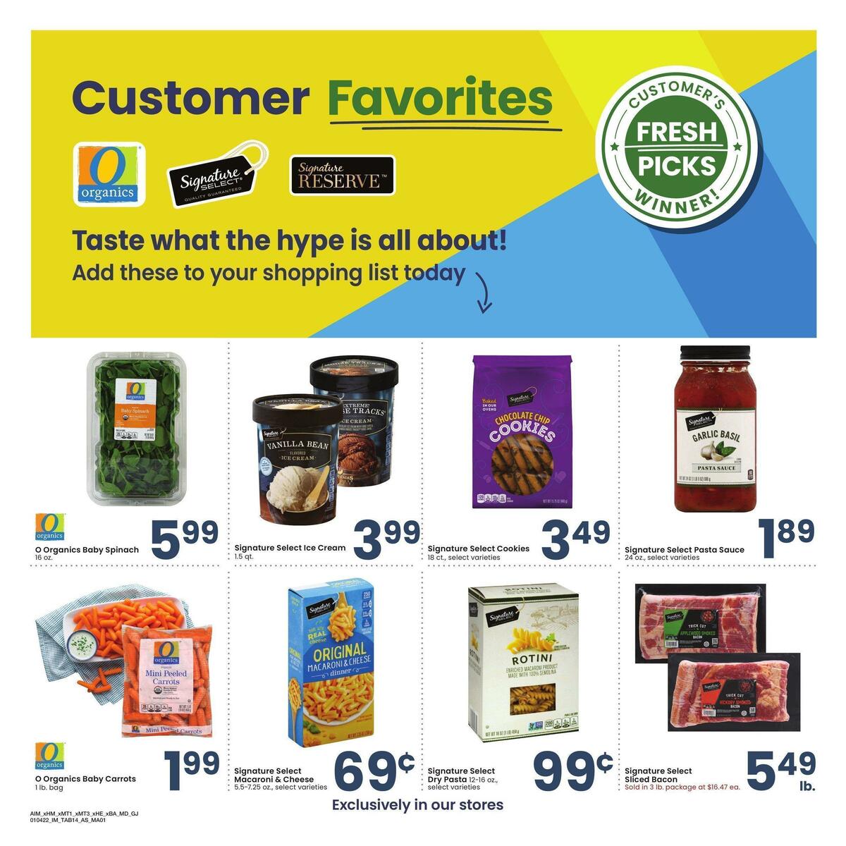 Albertsons Big Book of Savings Weekly Ad from January 4