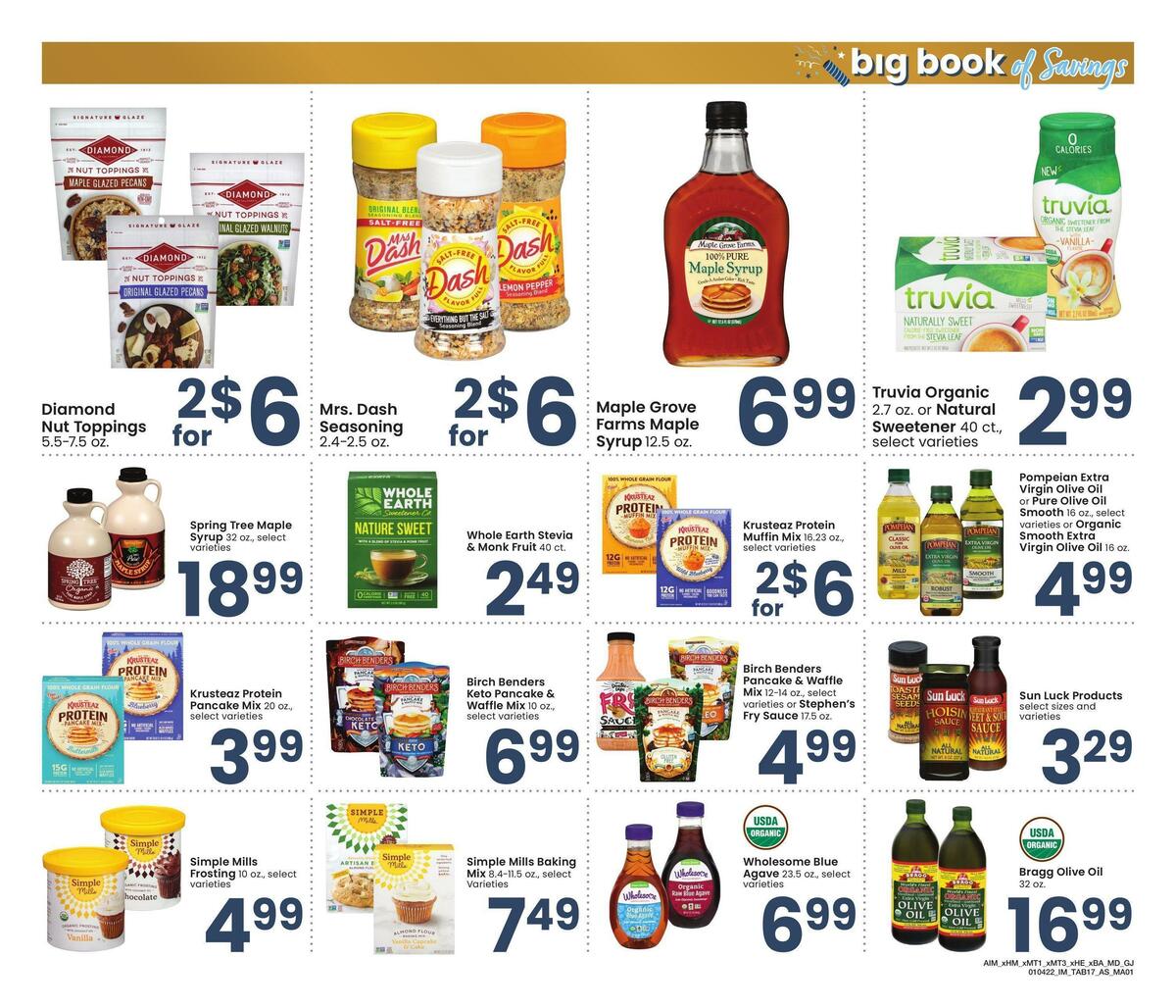 Albertsons Big Book of Savings Weekly Ad from January 4