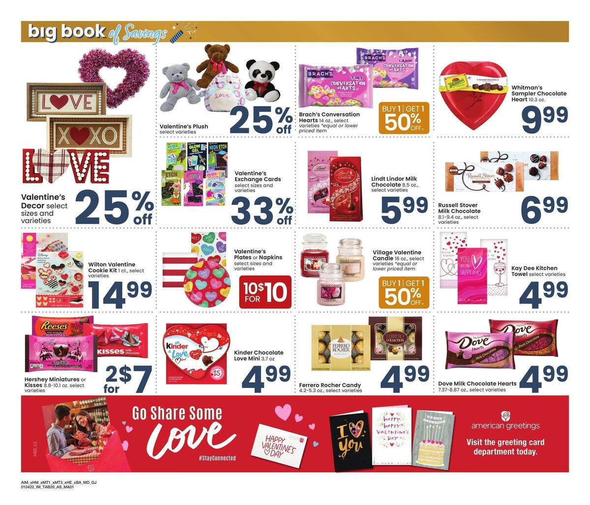 Albertsons Big Book of Savings Weekly Ad from January 4