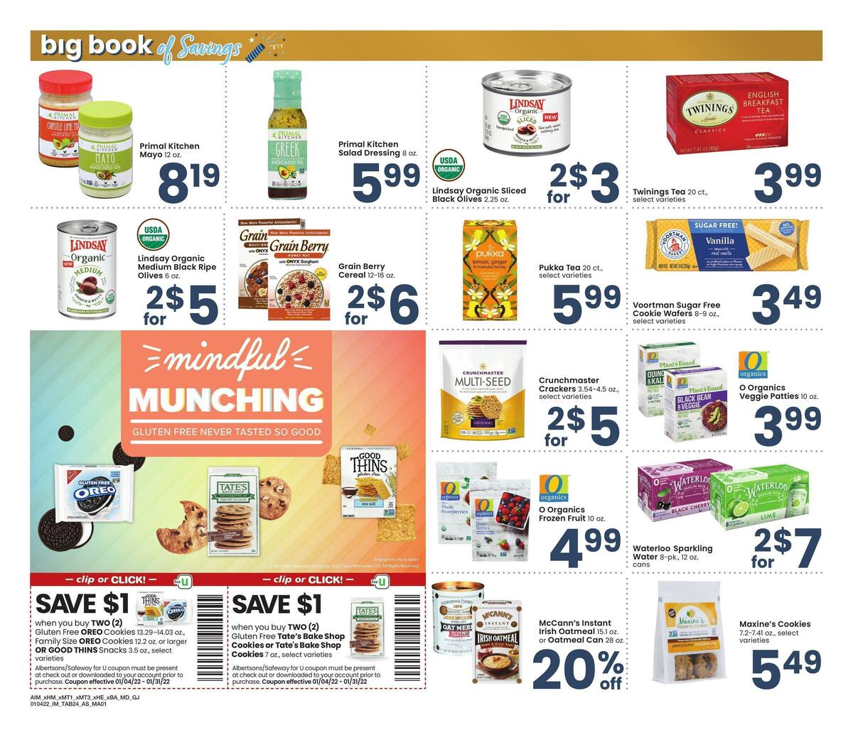 Albertsons Big Book of Savings Weekly Ad from January 4