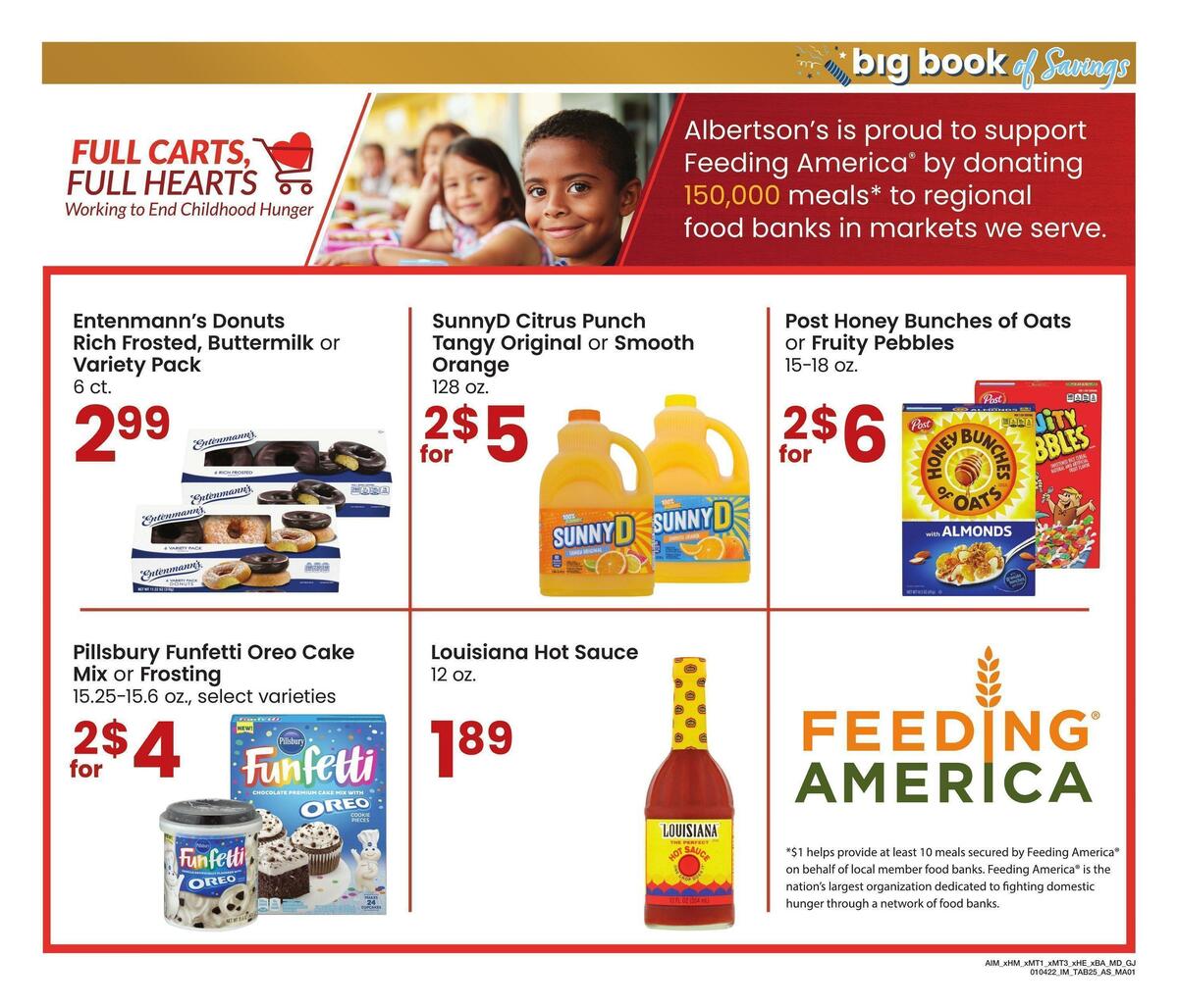 Albertsons Big Book of Savings Weekly Ad from January 4