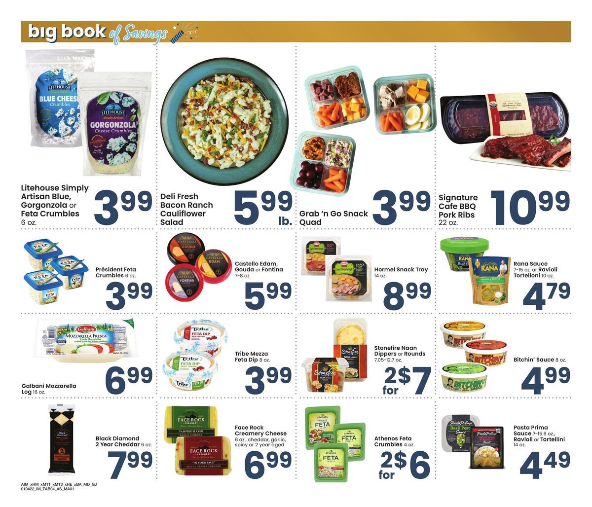 Albertsons Big Book of Savings Weekly Ad from January 4