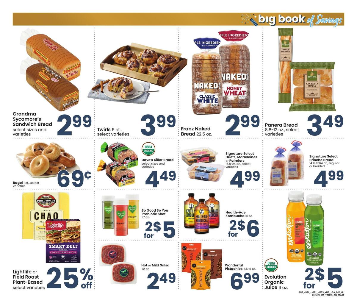 Albertsons Big Book of Savings Weekly Ad from January 4