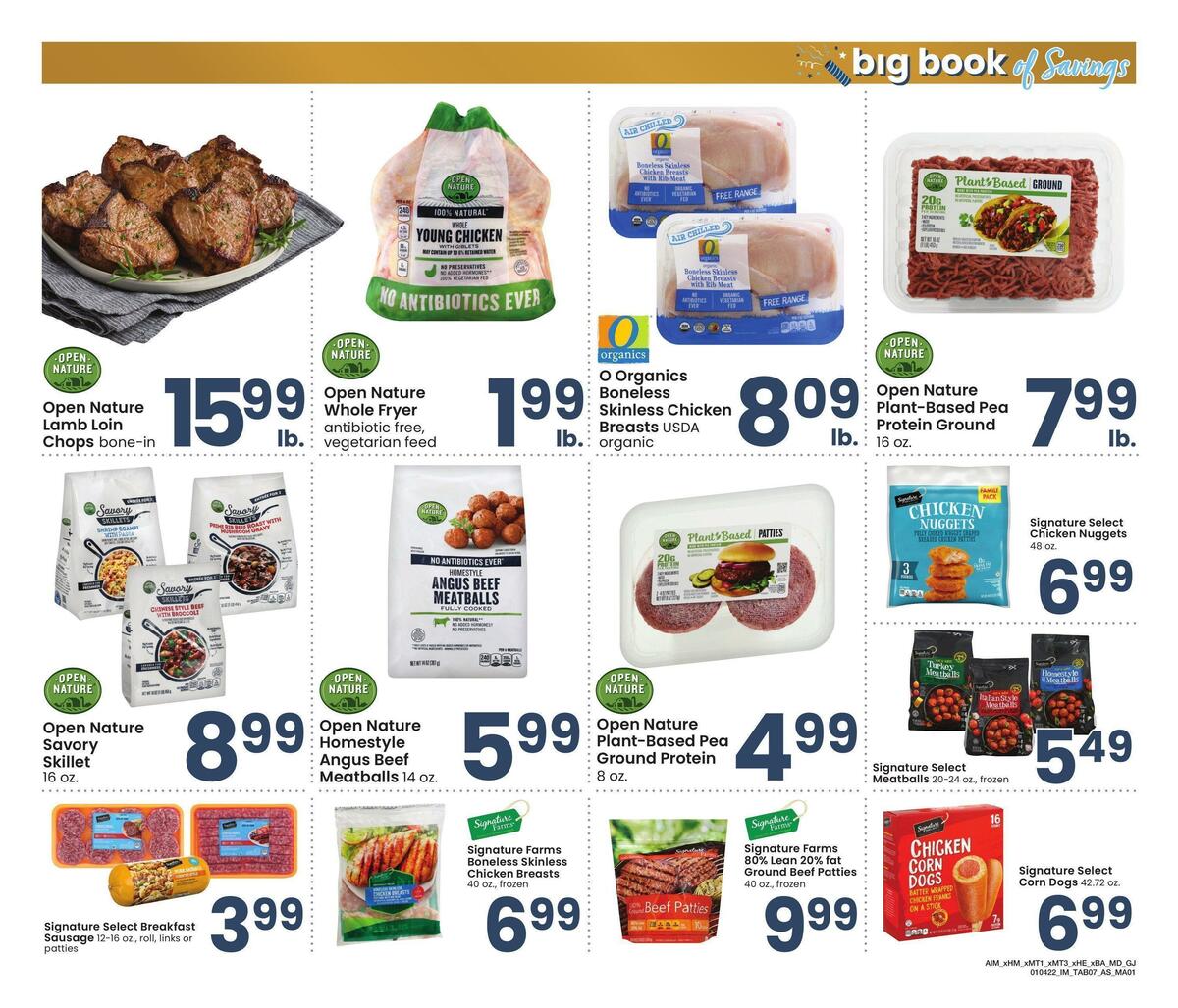 Albertsons Big Book of Savings Weekly Ad from January 4