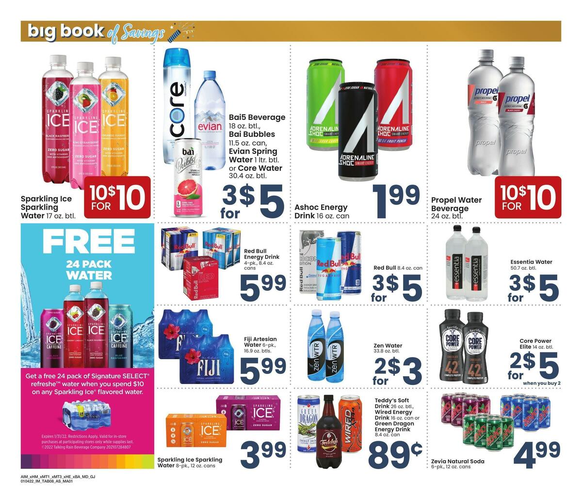Albertsons Big Book of Savings Weekly Ad from January 4