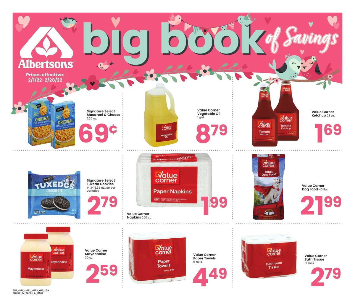 Albertsons Big Book of Savings Weekly Ad from February 1