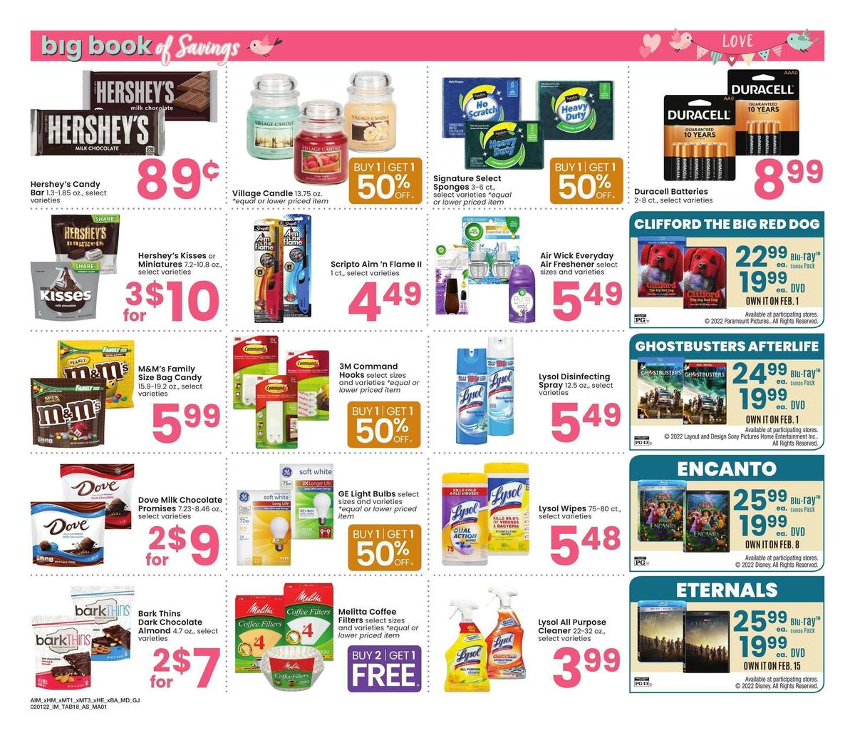 Albertsons Big Book of Savings Weekly Ad from February 1