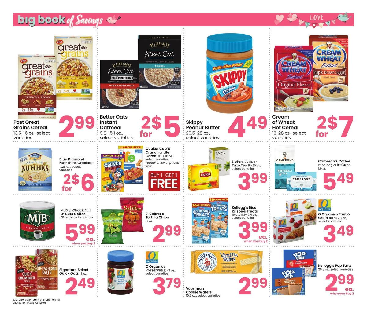 Albertsons Big Book of Savings Weekly Ad from February 1