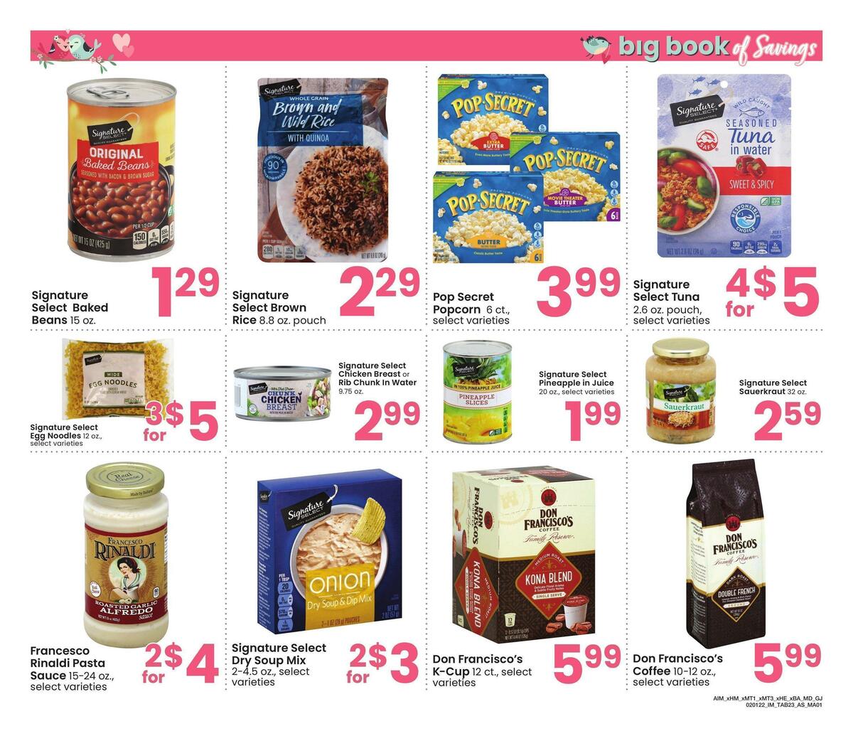 Albertsons Big Book of Savings Weekly Ad from February 1
